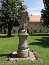 Rajhrad - Benediktinský klášter - sv Benedikt.jpg