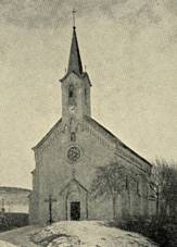 Kostel v Dolní Poustevně 1898
