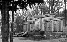 Památník padlých v I .světové válce pod Křížovým vrchem