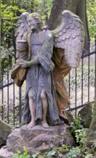anděl s kalichem v Getsemanské zahradě