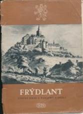 kniha Frdlant Sttn hrad a pamtky v okol, Sportovn a turistick nakladatelstv 1959