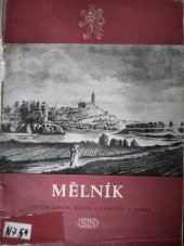 kniha Mlnk sttn zmek, msto a pamtky v okol, Sportovn a turistick nakladatelstv 1960