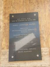 Pomnk Karlovi Jaroslavovi Makovi; Blansko.jpg