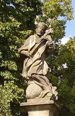 Jedovnice socha sv.  Jana Nepomuckho.JPG