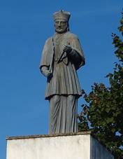 Lysice - socha sv. Jana NepomuckÃho.JPG