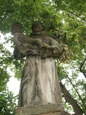 Lysice, socha sv. AntonÃna (2).JPG