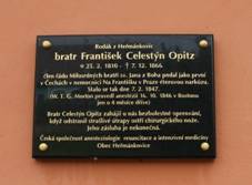 Frantiek Celestn Opitz, pamtn deska (01) .jpg