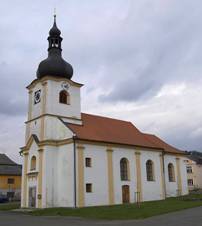 Pocinovice - kostel svat Anny