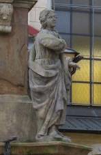 Podstavec se sochami