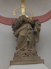 Kostel Nanebevzet PM, Poln detail.JPG