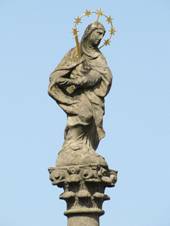 Vizovice sloup Panny Marie 02.jpg