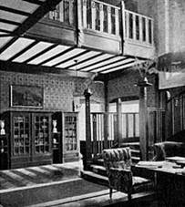 Interir - zleva na nkresu, vpravo: v realit.