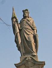 Socha svatho Vclava v Hublov