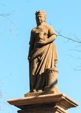 Socha svat� Barbory u Sta�kovy Lhoty