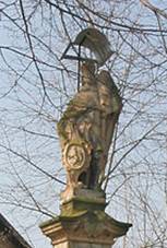 Sloup se sochou sv. Vclava (Vlho) 01.JPG
