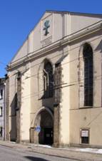 Jihlava Exaltation of the Cross church front.jpg