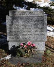 World War II Victims Memorial in Kamenice, Jihlava District.jpg