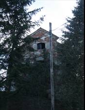 Gable of new castle in Pmlkov, Brtnice, Jihlava District.JPG