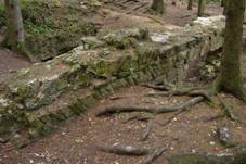 Ndvorn strana palcov zdi se zdivem typu opus spicatum