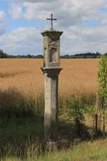 Jindichv Hradec, Radouka, wayside shrine 2.jpg