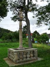 Hradit (Kaplice), socha 01.jpg