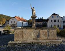 St Florian Fountain in Romberk (9505).jpg