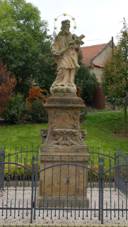 Socha sv. Jana Nepomuckho, Uhy, okres Kladno 02.JPG