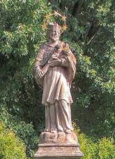 Socha svatho Jana Nepomuckho