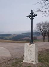 enkovice, k u I/11 - Tschenkowitz, Kreuz an der Staatsstrae 11