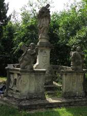 esk Libchavy, socha svatho Jana Nepomuckho.JPG