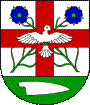 Znak obce&nbsp;Horn� He�manice
