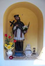 Dobronice u Bechyn, kaplika sv.  Jana Nepomuckho, socha.jpg