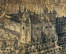 Ideln prospekt zmku
dle Milicha r. 1700