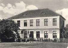 Elementary school in Skryje, Teb District, around 1945, 16scan202.jpg
