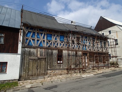 m�stsk� d�m �p. 29 b�hem rekonstrukce - duben 2014