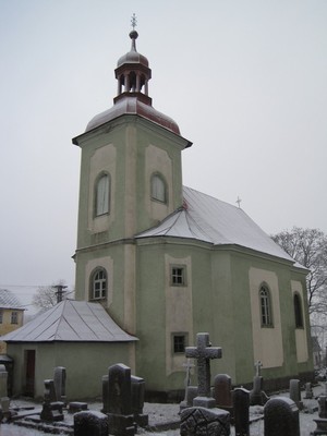 kaple od severoz�padu - prosinec 2009