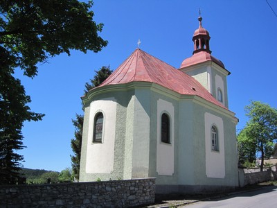 kaple sv. K��e od jihov�chodu - kv�ten 2011