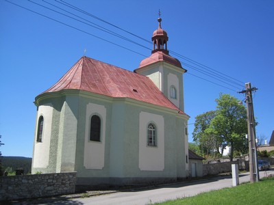 v�chodn� pr��el� kaple sv. K��e - kv�ten 2011