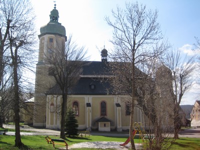severn� pr��el� kostela sv. Vav�ince - duben 2010