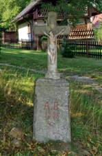 Hradeck� (��st obce Jind�ichovice) krucifix.jpg