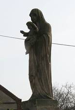 Nov� M�sto nad Cidlinou socha Panny Marie.JPG