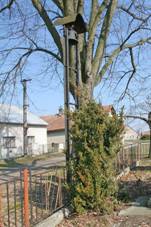 Kasalice zvonika a pomnk padlm.JPG