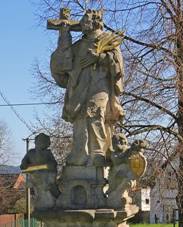 Horn Kozolupy, Strahov, statue.jpg