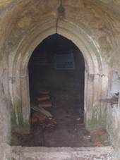 portl sklepa v hospodskm objektu usedlosti