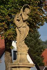 Blatno 7. 10. 2018 Socha Panny Marie Immaculaty.jpg