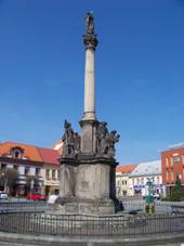 Nymburk, nmst Pemyslovc, marinsk sloup.jpg