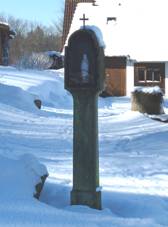 Volary, Magdalena, column shrine (01).jpg