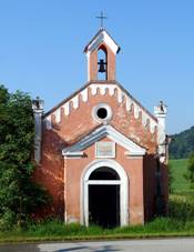 Kaple na zpadnm okraji vsi