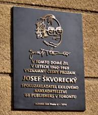 Josef kvoreck pamtn deska Bevnov.JPG