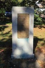 Detail view of World War II memorial at Tiick street in imice, Prague.jpg